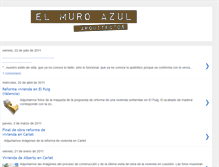 Tablet Screenshot of elmuroazul.blogspot.com