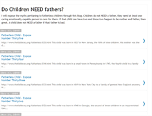 Tablet Screenshot of fatherlessness.blogspot.com