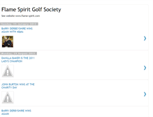 Tablet Screenshot of flamespiritgolf.blogspot.com