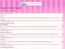 Tablet Screenshot of candysdailydandy.blogspot.com