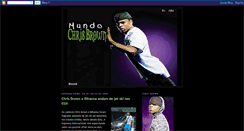 Desktop Screenshot of mundochrisbrown.blogspot.com