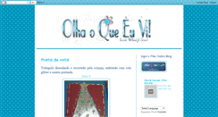 Desktop Screenshot of olhaoquevinoeducanaweb.blogspot.com