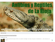 Tablet Screenshot of anfibiosyreptileslarioja.blogspot.com