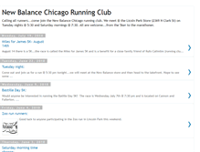 Tablet Screenshot of nbchicagorunners.blogspot.com