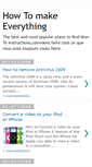 Mobile Screenshot of make-everything.blogspot.com