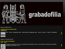 Tablet Screenshot of grabadofilia.blogspot.com