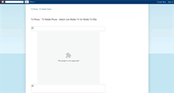 Desktop Screenshot of digital-tv-on-mobile-phone.blogspot.com