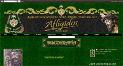 Desktop Screenshot of discografia-amlosafligidos.blogspot.com