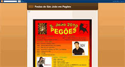 Desktop Screenshot of festasdepegoes.blogspot.com