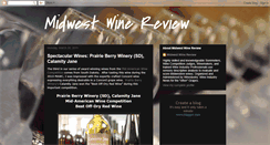 Desktop Screenshot of midwestwinereview.blogspot.com