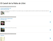 Tablet Screenshot of elcastelldelapobladelillet.blogspot.com