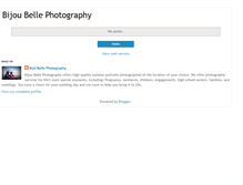 Tablet Screenshot of bijoubellephotography.blogspot.com