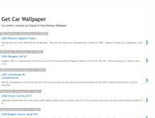 Tablet Screenshot of getcarwallpaper.blogspot.com