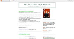 Desktop Screenshot of netvoleybolsporkulubu.blogspot.com