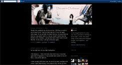 Desktop Screenshot of dreamsindarkness91.blogspot.com