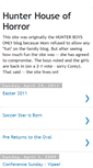 Mobile Screenshot of hunterhouseofhorror.blogspot.com