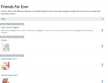 Tablet Screenshot of frendss4ever.blogspot.com