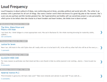 Tablet Screenshot of loud-frequency.blogspot.com