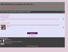 Tablet Screenshot of misprimerosavancesentecno.blogspot.com