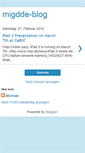 Mobile Screenshot of migdde.blogspot.com