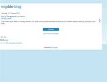 Tablet Screenshot of migdde.blogspot.com