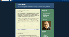 Desktop Screenshot of larrysauter.blogspot.com