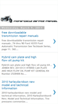 Mobile Screenshot of motorcycleservicemanual.blogspot.com