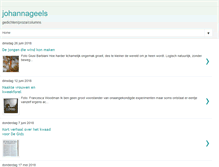 Tablet Screenshot of johannageels.blogspot.com