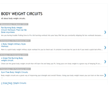 Tablet Screenshot of bodyweightcircuits.blogspot.com