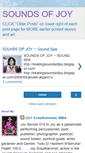 Mobile Screenshot of healingsoundsofjoy.blogspot.com