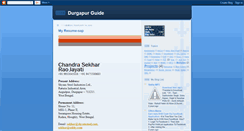 Desktop Screenshot of durgapurguide.blogspot.com