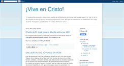 Desktop Screenshot of encuentroeucaristico.blogspot.com