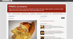 Desktop Screenshot of primalprovenance.blogspot.com