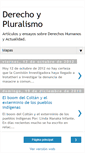 Mobile Screenshot of derechoypluralismo.blogspot.com