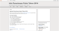 Desktop Screenshot of calon-polisi.blogspot.com