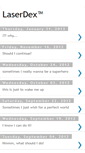 Mobile Screenshot of laserdex.blogspot.com