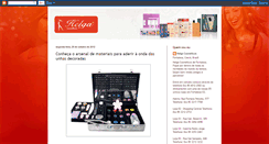 Desktop Screenshot of helgacosmeticos.blogspot.com