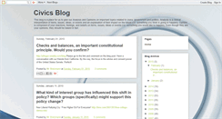 Desktop Screenshot of civicsblog.blogspot.com