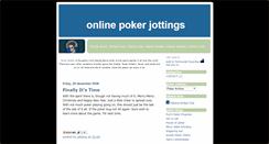 Desktop Screenshot of pokerpostings.blogspot.com