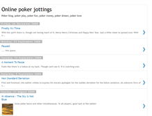 Tablet Screenshot of pokerpostings.blogspot.com