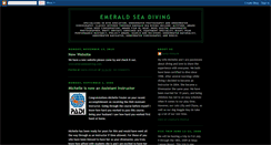 Desktop Screenshot of emeraldseadiving.blogspot.com