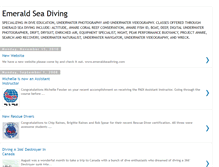Tablet Screenshot of emeraldseadiving.blogspot.com