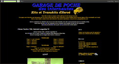 Desktop Screenshot of garagedepoche11.blogspot.com