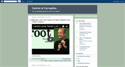Desktop Screenshot of controlcorruption.blogspot.com