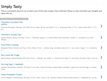 Tablet Screenshot of jane-simplytasty.blogspot.com