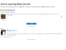 Tablet Screenshot of activelearningcarnival.blogspot.com