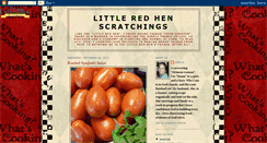 Desktop Screenshot of littleredhenscratchings.blogspot.com