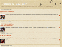 Tablet Screenshot of hollyhilder.blogspot.com