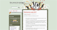 Desktop Screenshot of nosvamosdeorquesta.blogspot.com