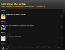 Tablet Screenshot of molebrown.blogspot.com